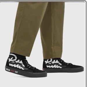 VANS Patta x Vault Sk8-Reissue VLT LX High Mean Eyed Cat Black size M8.5 / Wm10